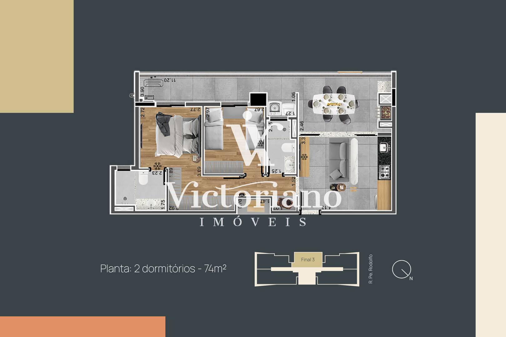 Apartamento à venda com 3 quartos, 93m² - Foto 25