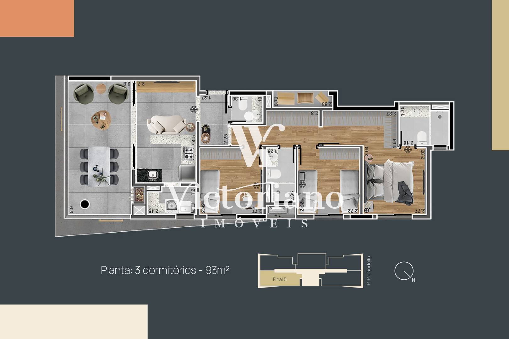 Apartamento à venda com 3 quartos, 93m² - Foto 27