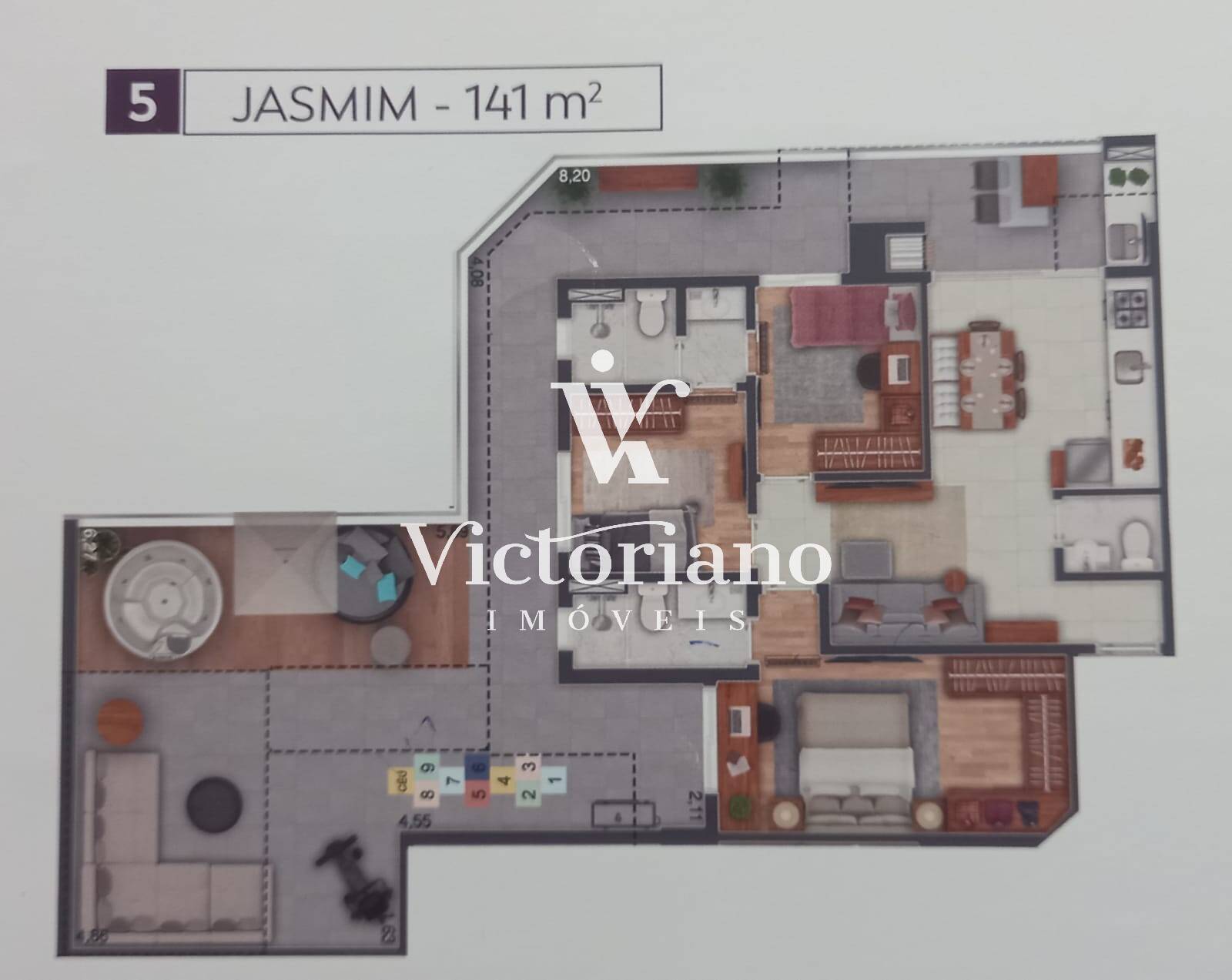 Apartamento à venda e aluguel com 3 quartos, 143m² - Foto 6